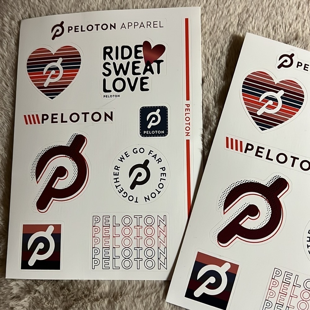 PELOTON stickers - Picture 3 of 3